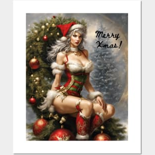 Sexy Christmas Posters and Art